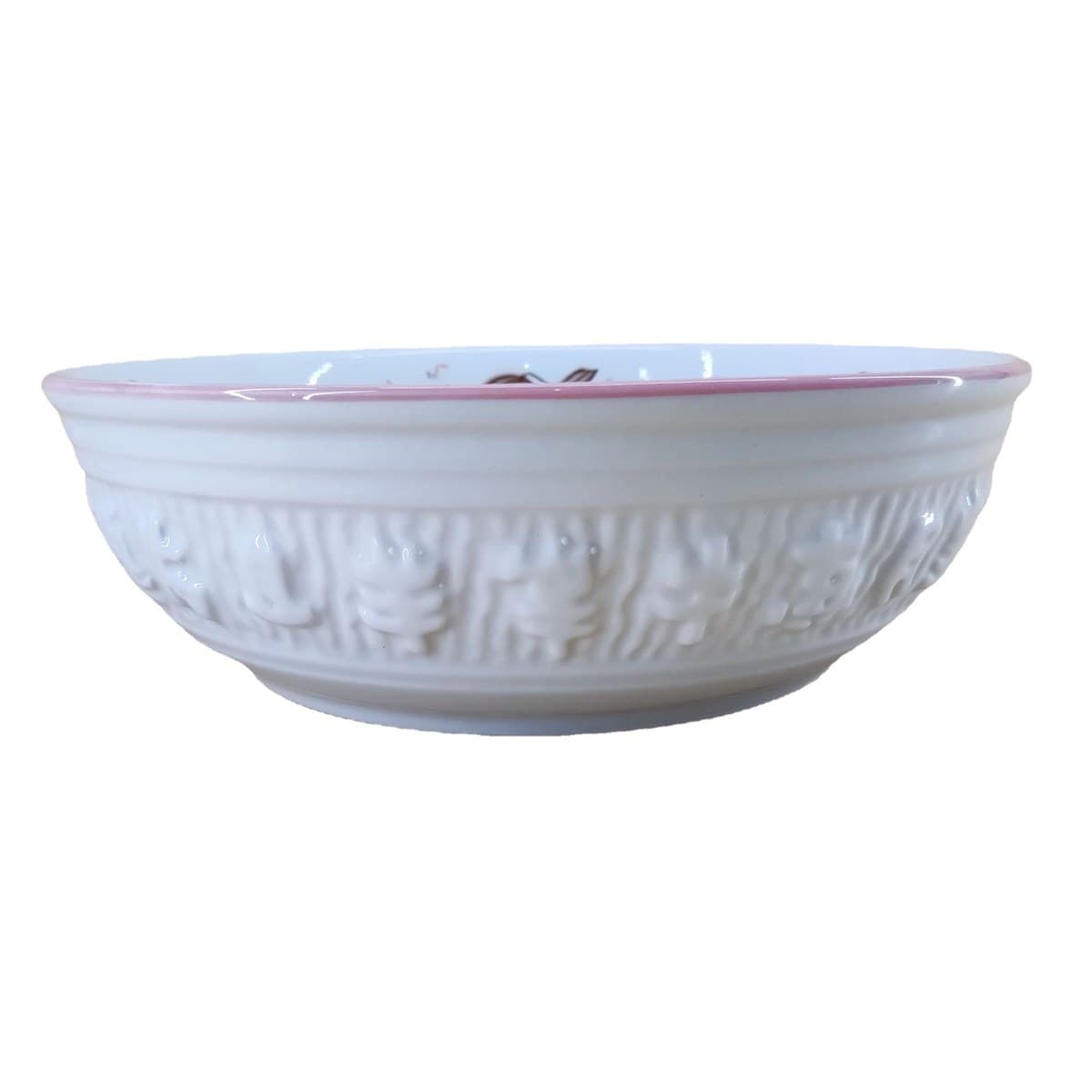 Hand-Painted Ceramic Soup Bowl detail 1