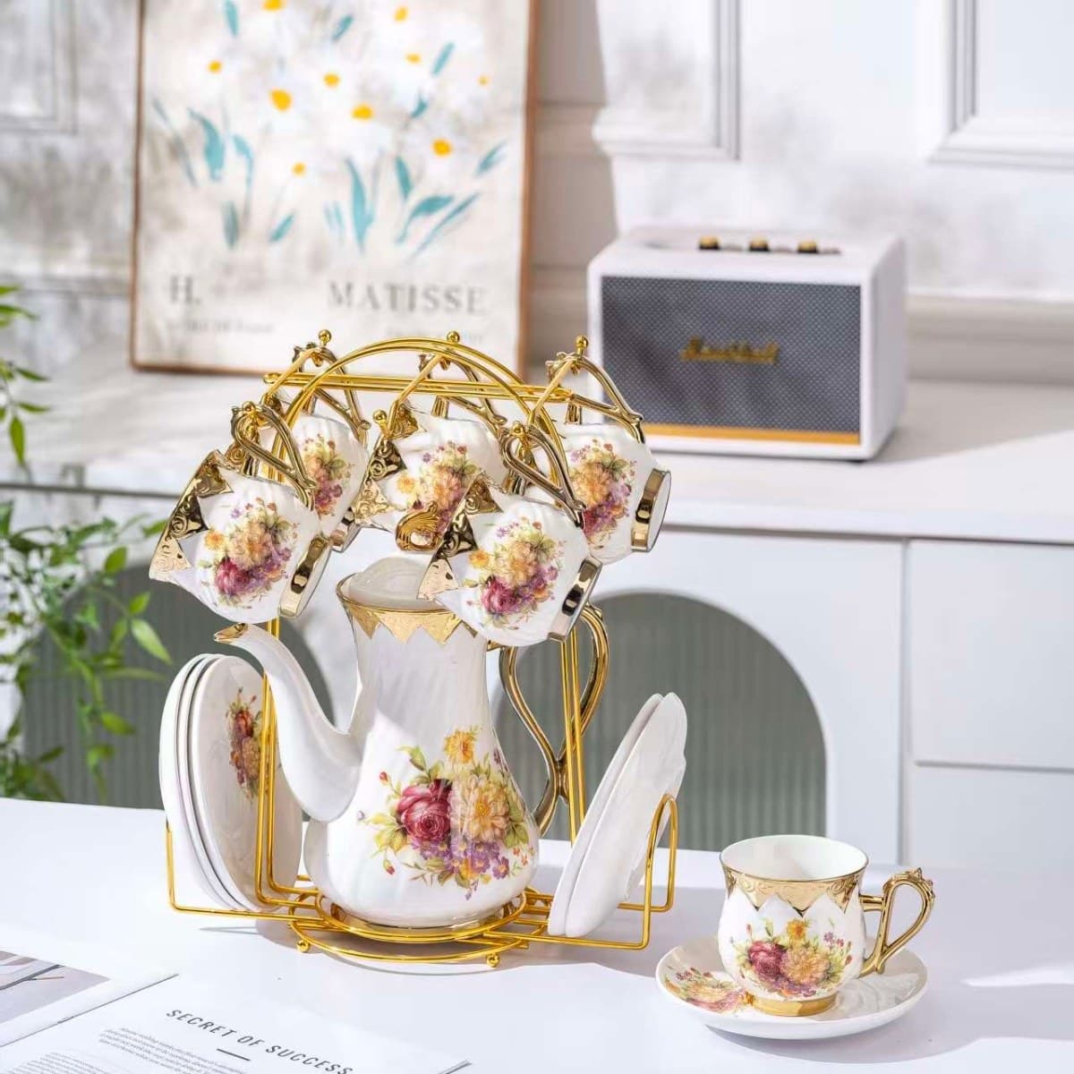 Elegant Ceramic Drinkware Set alternate view