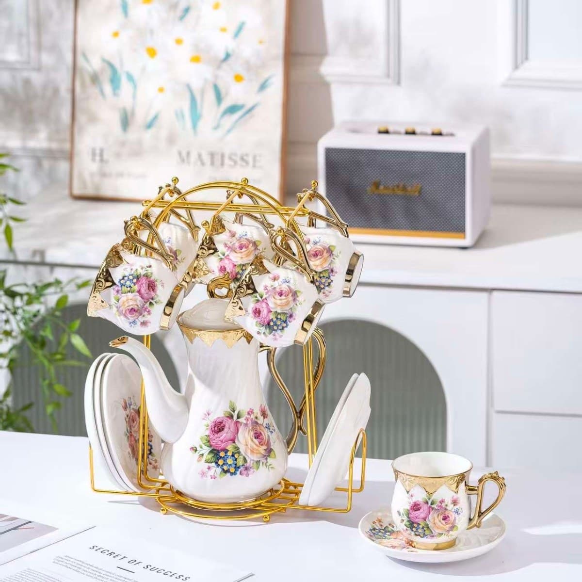 Elegant Ceramic Drinkware Set alternate view