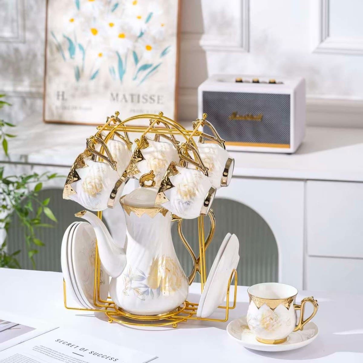 Elegant Ceramic Drinkware Set alternate view