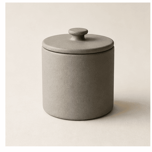 Matte Ceramic Kitchen Canister